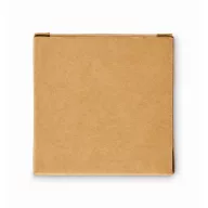   Set 4 markere, Everestus, 2601E14498, 7x7x1.8 cm, Hartie, Bej