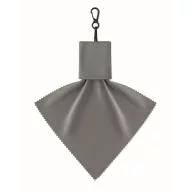   Laveta de curatat, Everestus, 2601E14024, 15x18 cm, Poliester, Gri