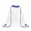 Saculet cu snur, Everestus, 2601E14276, 36x40 cm, EVA, Albastru regal