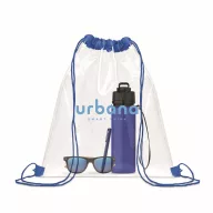   Saculet cu snur, Everestus, 2601E14276, 36x40 cm, EVA, Albastru regal
