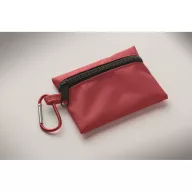   Mini trusa de prim ajutor, Everestus, 2601E14668, 10.5x8x2.7 cm, Poliester, Rosu