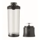 Blender portabil, 600 ml, Everestus, 2601E13861, Ø9x28 cm, Policarbonat, Negru