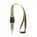 Lanyard, Everestus, 2601E14020, 50x2.5 cm, Poliester, Galben neon