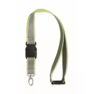   Lanyard, Everestus, 2601E14020, 50x2.5 cm, Poliester, Galben neon