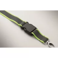   Lanyard, Everestus, 2601E14020, 50x2.5 cm, Poliester, Galben neon