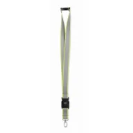   Lanyard, Everestus, 2601E14020, 50x2.5 cm, Poliester, Galben neon