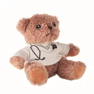 Ursulet de plus, Everestus, 2601E14698, 13x16 cm, Plush, Alb