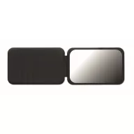   Oglinda compacta, Everestus, 2601E14106, 7x11x0.8 cm, Poliuretan, Negru