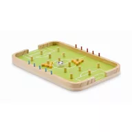   Joc mini fotbal, Everestus, 2601E14008, 24x15x1.8 cm, Lemn, Natur