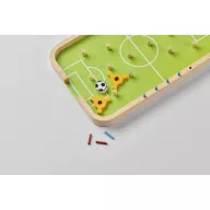   Joc mini fotbal, Everestus, 2601E14008, 24x15x1.8 cm, Lemn, Natur