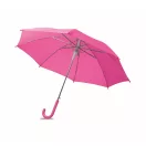 Umbrela de ploaie pentru Copii, Everestus, 2601E14684, Automata, Maner Curbat, 46 cm, Poliester, Fuchsia