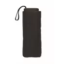 Umbrela mica pliabila, rezistenta la vant, Everestus, 2601E14674, Manuala, Maner Drept, Ø90x17 cm, Poliester, Negru