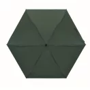 Umbrela mica pliabila, rezistenta la vant, Everestus, 2601E14676, Manuala, Maner Drept, Ø90x17 cm, Poliester, Verde