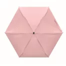 Umbrela mica pliabila, rezistenta la vant, Everestus, 2601E14675, Manuala, Maner Drept, Ø90x17 cm, Poliester, Roz copil