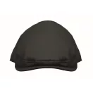 Sapca plata Newsboy cu catarama metalica, Everestus, 2601E14458, 23x28 cm, Bumbac, Negru