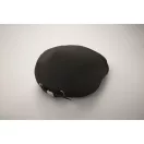 Sapca plata Newsboy cu catarama metalica, Everestus, 2601E14458, 23x28 cm, Bumbac, Negru