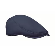   Sapca plata Newsboy cu catarama metalica, Everestus, 2601E14455, 23x28 cm, Bumbac, Albastru