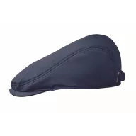   Sapca plata Newsboy cu catarama metalica, Everestus, 2601E14455, 23x28 cm, Bumbac, Albastru