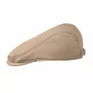 Sapca plata Newsboy cu catarama metalica, Everestus, 2601E14456, 23x28 cm, Bumbac, Bej