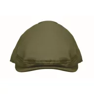  Sapca plata Newsboy cu catarama metalica, Everestus, 2601E14459, 23x28 cm, Bumbac, Verde militar
