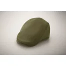 Sapca plata Newsboy cu catarama metalica, Everestus, 2601E14459, 23x28 cm, Bumbac, Verde militar