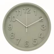   Ceas de perete, Everestus, 2601E13932, 30x3.8x30 cm, Polipropilena, Verde Mint