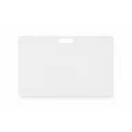   Suport ecuson, Everestus, 2601E14007, 85.5x54x0.76 mm, PVC, Alb