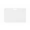 Suport ecuson, Everestus, 2601E14007, 85.5x54x0.76 mm, PVC, Alb