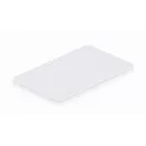 Suport ecuson, Everestus, 2601E14007, 85.5x54x0.76 mm, PVC, Alb