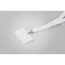 Suport ecuson, Everestus, 2601E14007, 85.5x54x0.76 mm, PVC, Alb