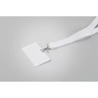   Suport ecuson, Everestus, 2601E14007, 85.5x54x0.76 mm, PVC, Alb