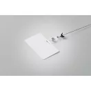 Suport ecuson, Everestus, 2601E14007, 85.5x54x0.76 mm, PVC, Alb