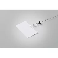   Suport ecuson, Everestus, 2601E14007, 85.5x54x0.76 mm, PVC, Alb