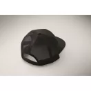 Sapca viziera plata cu 7 panouri, Everestus, 2601E14473, 22x16x11.5 cm, Bumbac, Negru