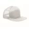 Sapca viziera plata cu 7 panouri, Everestus, 2601E14470, 22x16x11.5 cm, Bumbac, Alb