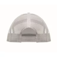   Sapca viziera plata cu 7 panouri, Everestus, 2601E14470, 22x16x11.5 cm, Bumbac, Alb
