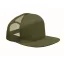 Sapca viziera plata cu 7 panouri, Everestus, 2601E14474, 22x16x11.5 cm, Bumbac, Verde militar