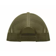   Sapca viziera plata cu 7 panouri, Everestus, 2601E14474, 22x16x11.5 cm, Bumbac, Verde militar