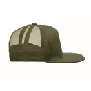 Sapca viziera plata cu 7 panouri, Everestus, 2601E14474, 22x16x11.5 cm, Bumbac, Verde militar
