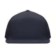   Sapca viziera plata cu 7 panouri, Everestus, 2601E14471, 22x16x11.5 cm, Bumbac, Albastru French Navy