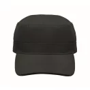 Sapca militara cu inchidere reglabila, Everestus, 2601E14453, 58 cm, Bumbac, Negru
