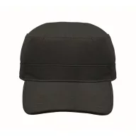   Sapca militara cu inchidere reglabila, Everestus, 2601E14453, 58 cm, Bumbac, Negru