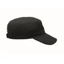 Sapca militara cu inchidere reglabila, Everestus, 2601E14453, 58 cm, Bumbac, Negru