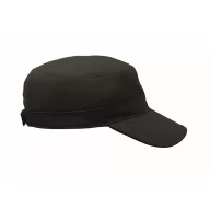   Sapca militara cu inchidere reglabila, Everestus, 2601E14453, 58 cm, Bumbac, Negru
