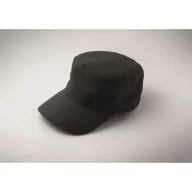   Sapca militara cu inchidere reglabila, Everestus, 2601E14453, 58 cm, Bumbac, Negru