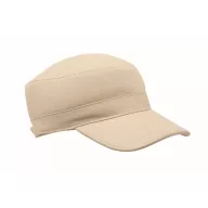   Sapca militara cu inchidere reglabila, Everestus, 2601E14451, 58 cm, Bumbac, Bej
