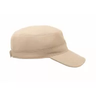   Sapca militara cu inchidere reglabila, Everestus, 2601E14451, 58 cm, Bumbac, Bej