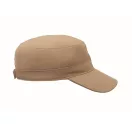 Sapca militara cu inchidere reglabila, Everestus, 2601E14452, 58 cm, Bumbac, Kaki
