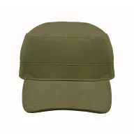   Sapca militara cu inchidere reglabila, Everestus, 2601E14454, 58 cm, Bumbac, Verde militar