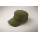 Sapca militara cu inchidere reglabila, Everestus, 2601E14454, 58 cm, Bumbac, Verde militar